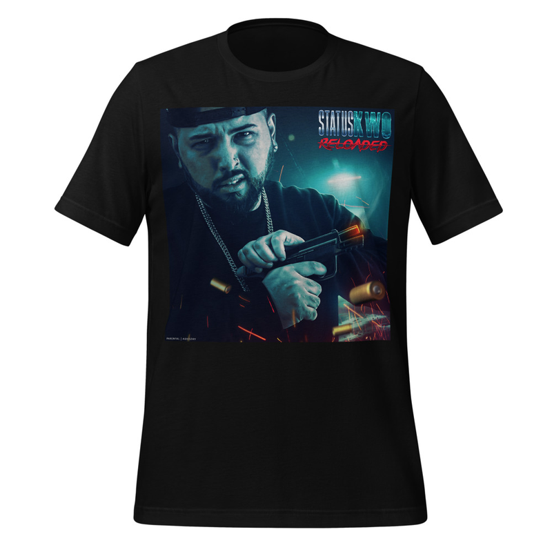 "STATUS KWO RELOADED" COVER ART SHIRT