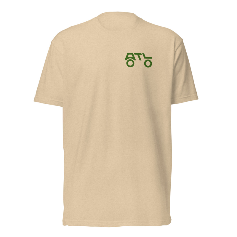 Brand Mark T-Shirt (F/R) - GREEN LOGO – Image 5