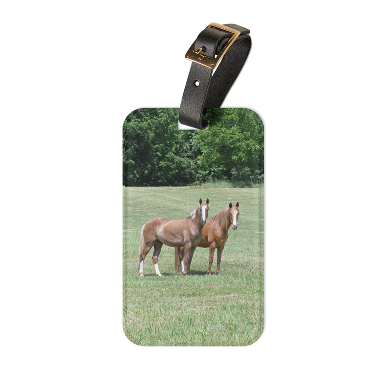 Horses Luggage tag