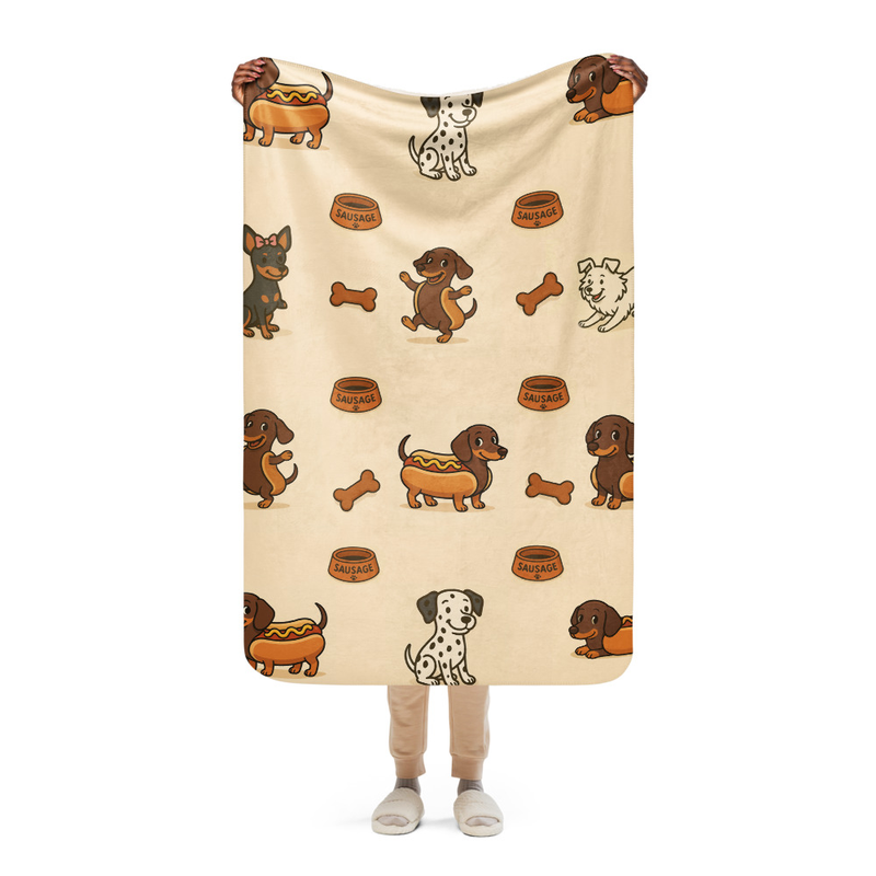 CrazyInLoveWithYou Sherpa blanket