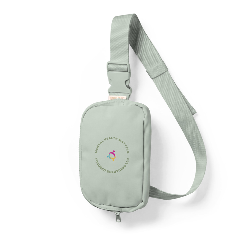 "Mental Health Matters" Unisex Sling Bag – One size, Bay
