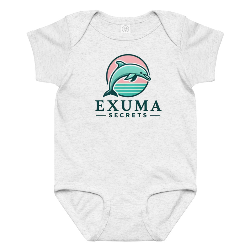 Dolphin Drift Baby Onesie