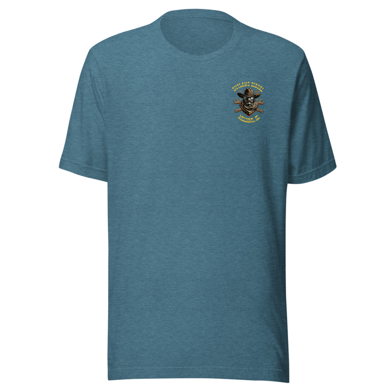 Outlaws Diesel Unisex t-shirt – XL, Heather Deep Teal