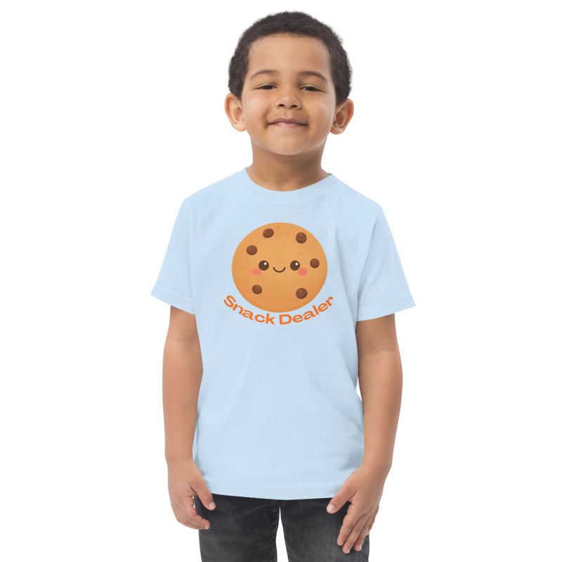 Snack dealer t-shirt – 5/6, Light Blue