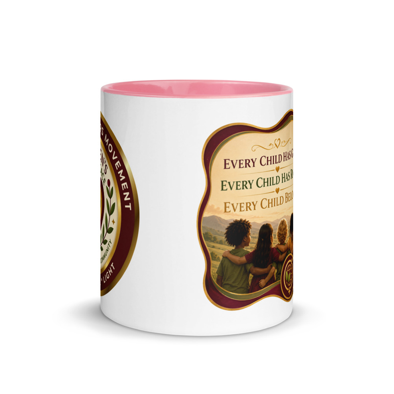 Mug with Color Inside – 11 oz, Pink