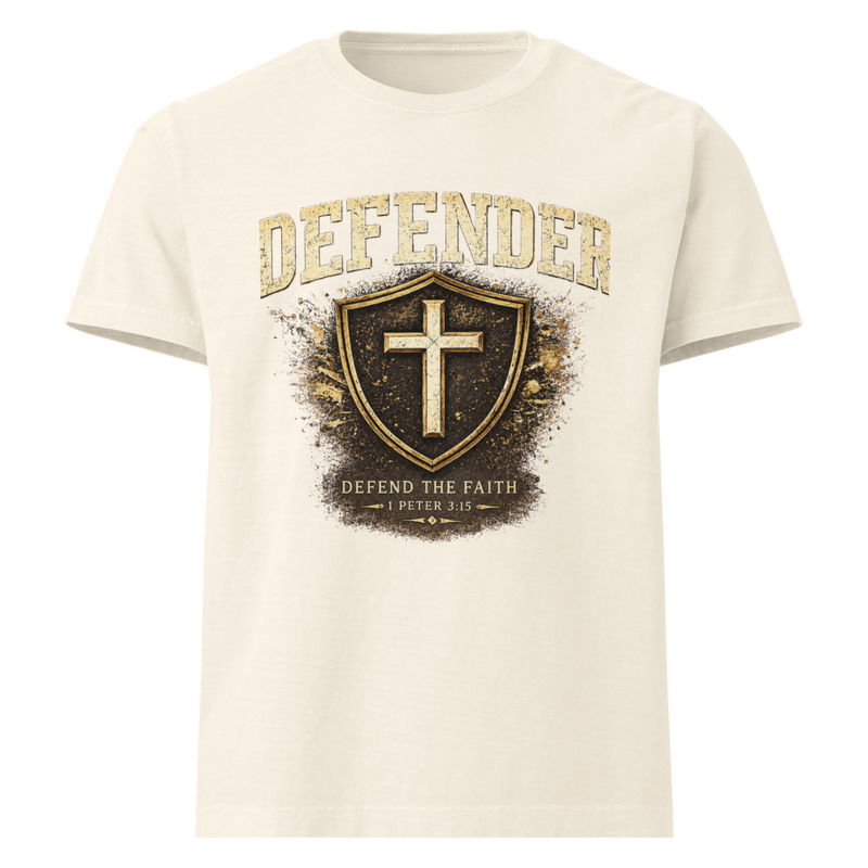 Defender Shield Oversized Christian T-Shirt