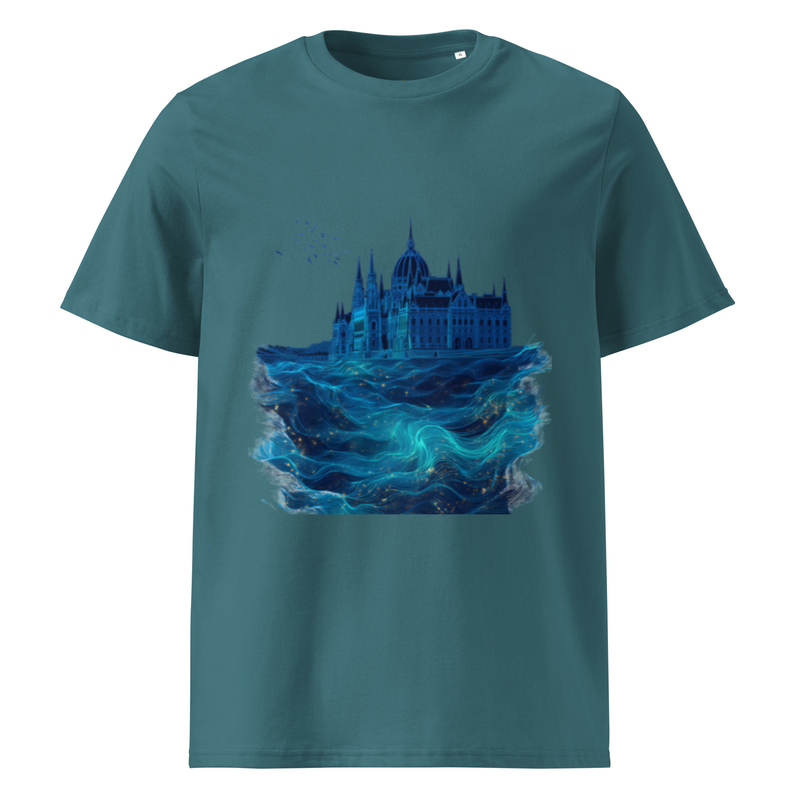 Unisex organikus pamut póló - Duna