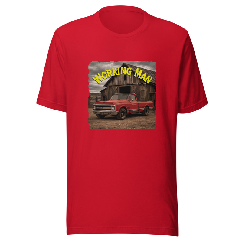 Working Man Unisex t-shirt – S, Red