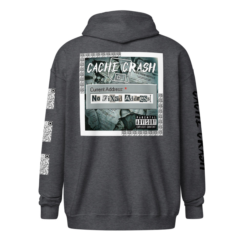 NFA Unisex heavy blend zip hoodie