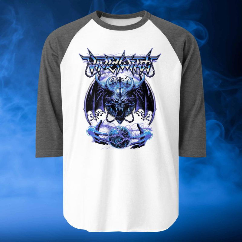 3\4 Baseball Tee - Fuck Ride Destroy (Unisex)