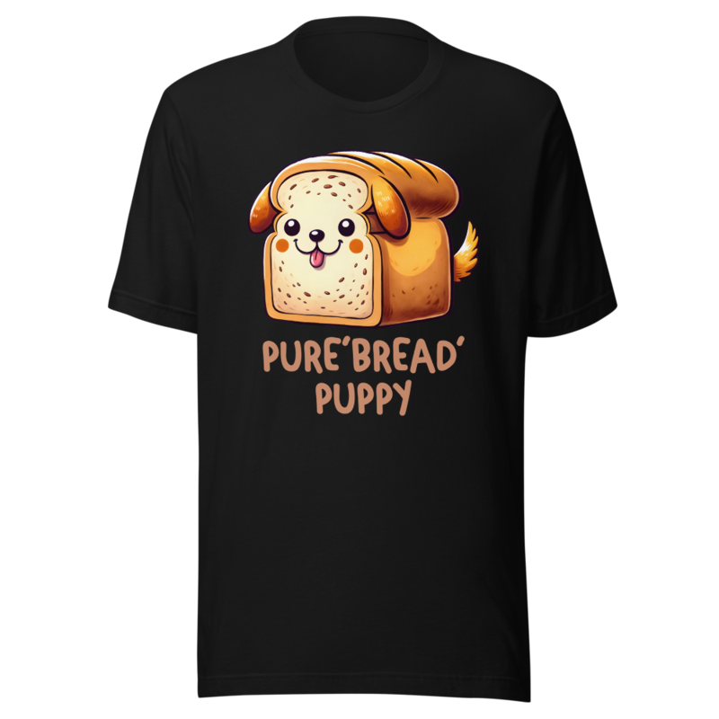 RetroPuns — Pure'Bread' Puppy Tee