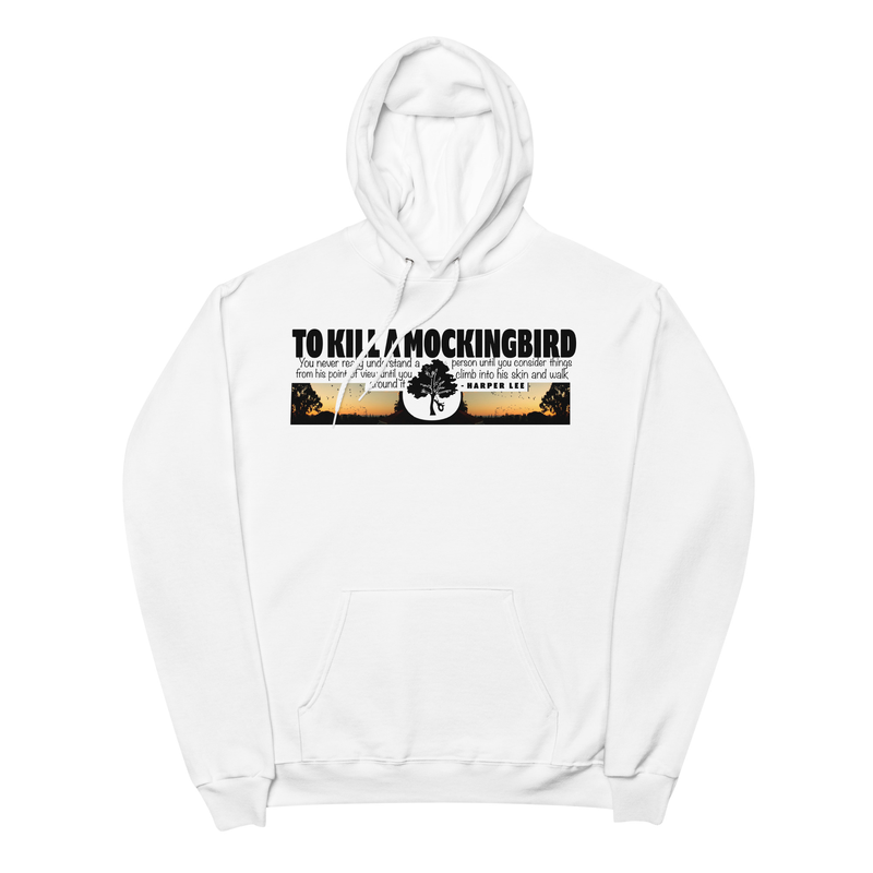 To Kill A Mockingbird Unisex fleece hoodie - to kill a mockingbird, to kill a mocking bird, mockingbird, mocking bird, tequila mockingbird, 
