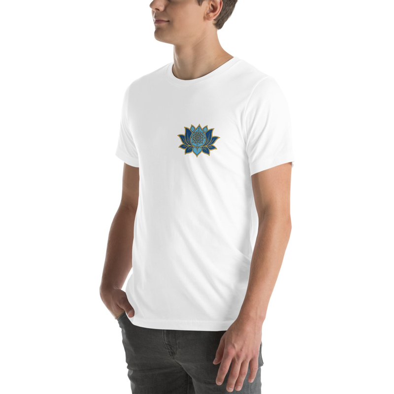 Blue Lotus Tee – XS, White