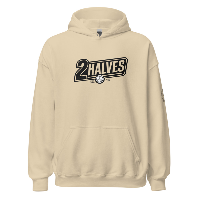 2Halves Unisex Hoodie
