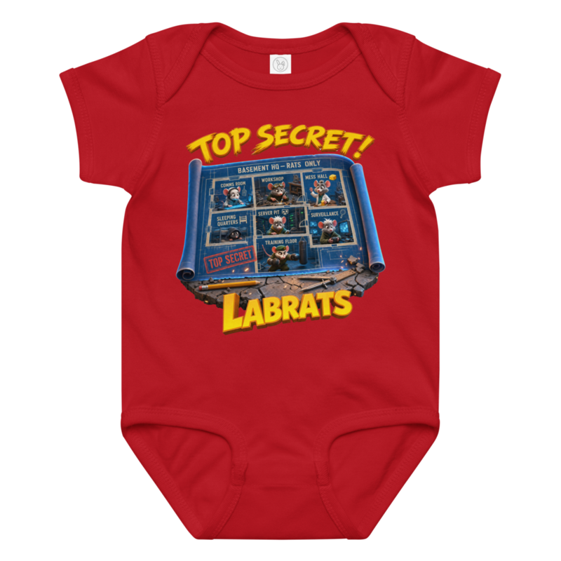 Top Secret Baby Grow