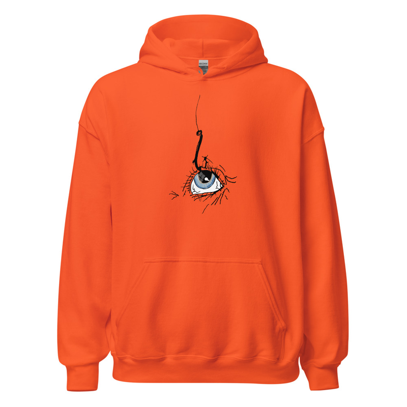 Off a Hook Hoodie — Orange
