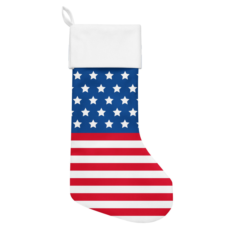 USA Christmas stocking