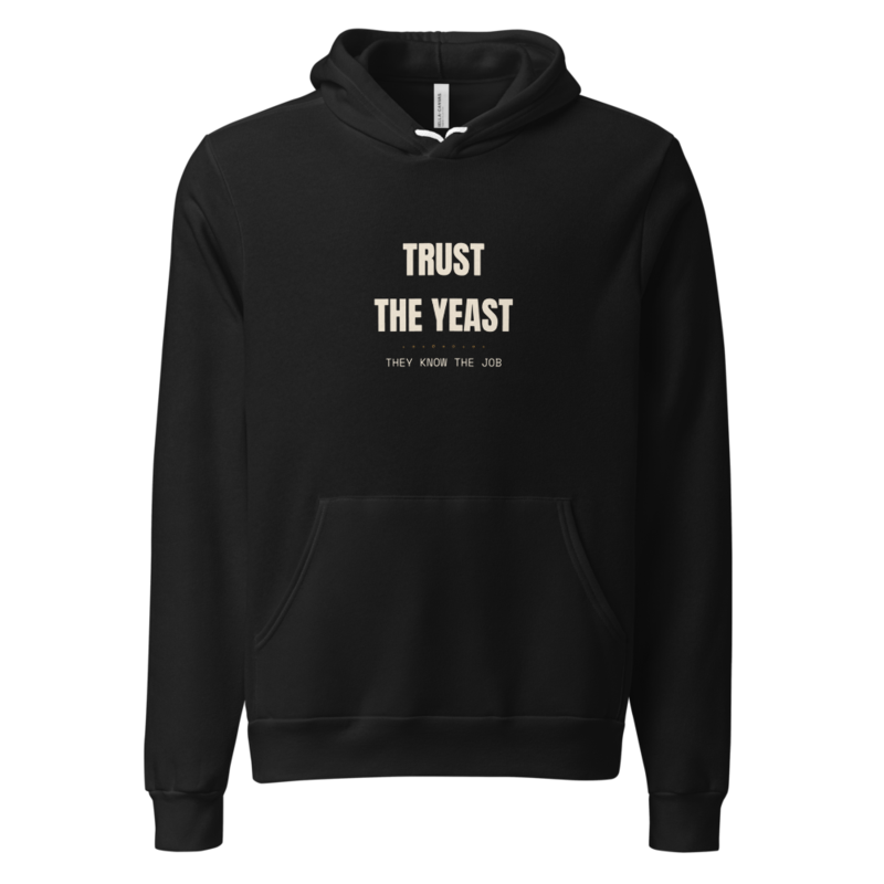 TRUST THE YEAST Hoodie mockup