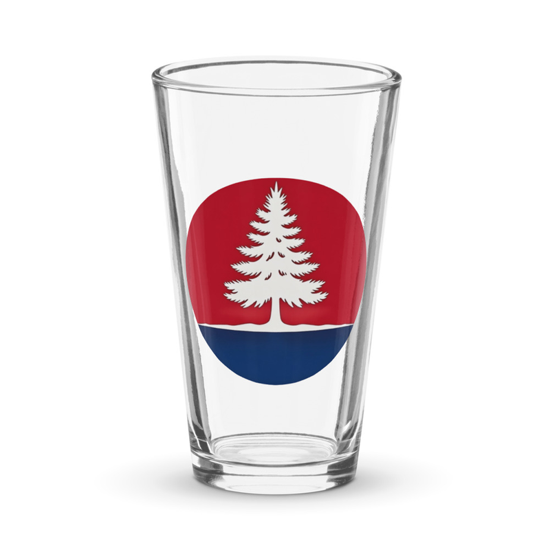 Shaker pint glass