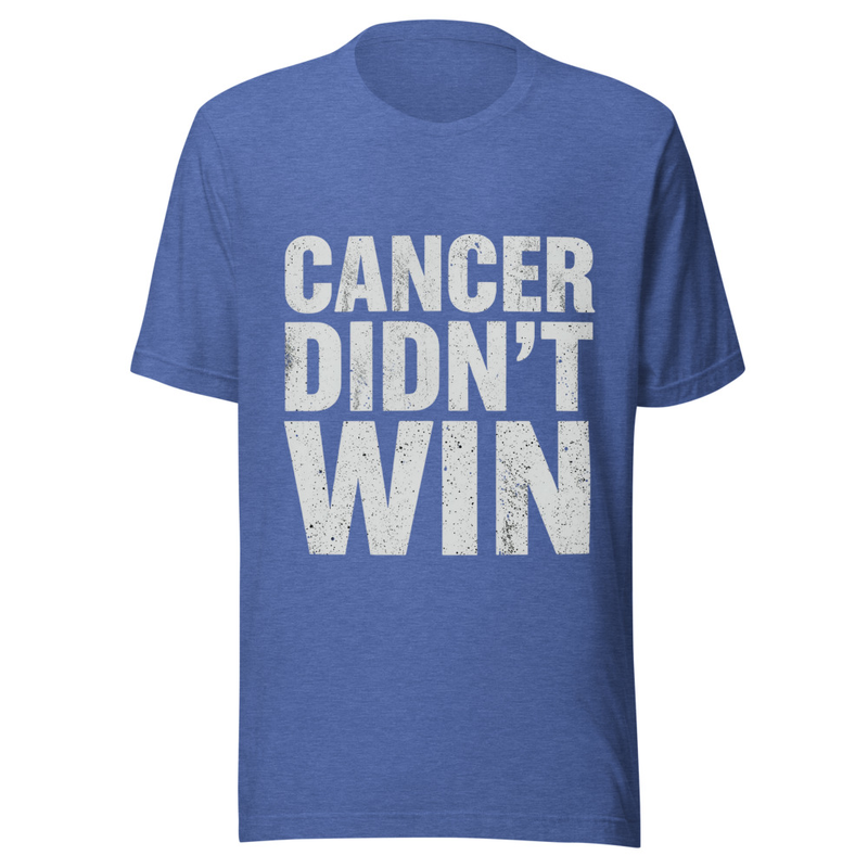 Cancer Didn't Win - Midnight Tone – S, Heather True Royal