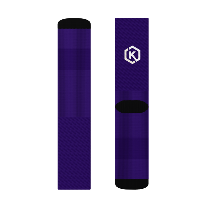Kicxs Crew Socks - Purple