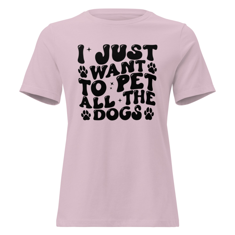 Women's Pet Dog Relaxed T-Shirt – view 4
