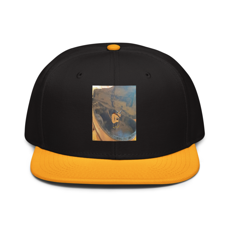 Pluckle's Home Gold / Black Unisex Pro Style Snapback Hat