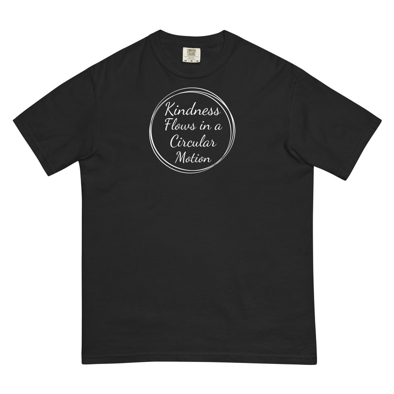 Kindness Flows Unisex garment-dyed heavyweight t-shirt