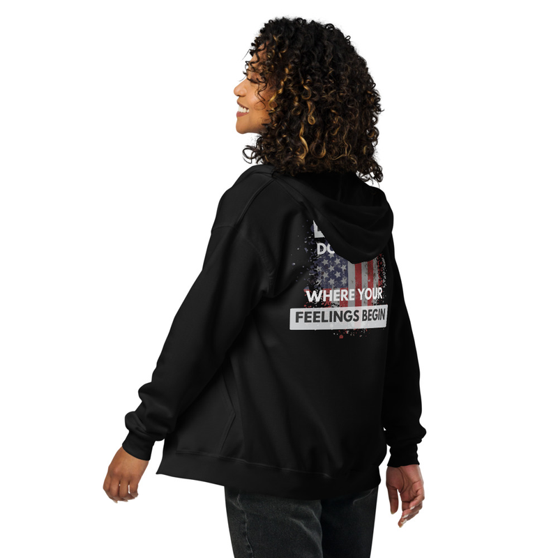 My Rights WGOAA - Unisex heavy blend zip hoodie