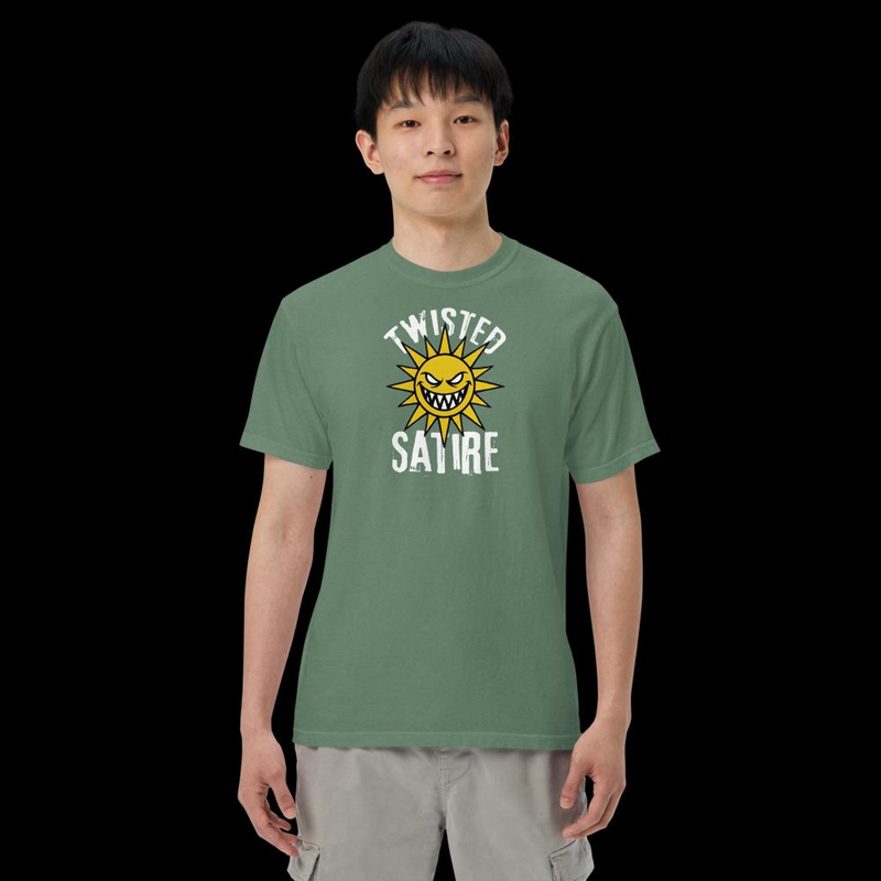 Twisted Satire Angry Sun – S, Light Green