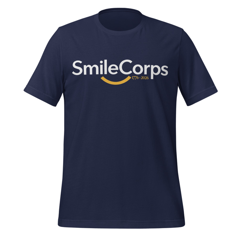 SmileCorps™ Founder Edition Tee | 1776–2026