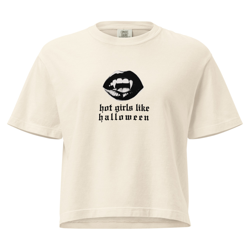 Hot Girls Love Halloween Boxy Tee