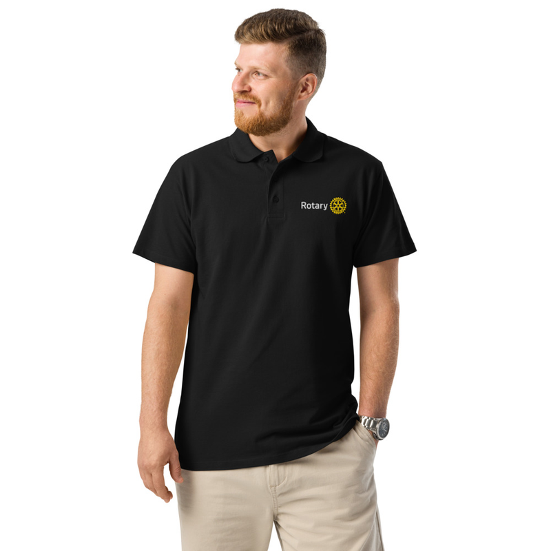 Rotary Premium pique polo shirt