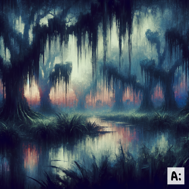 Twilight Wetland view 2