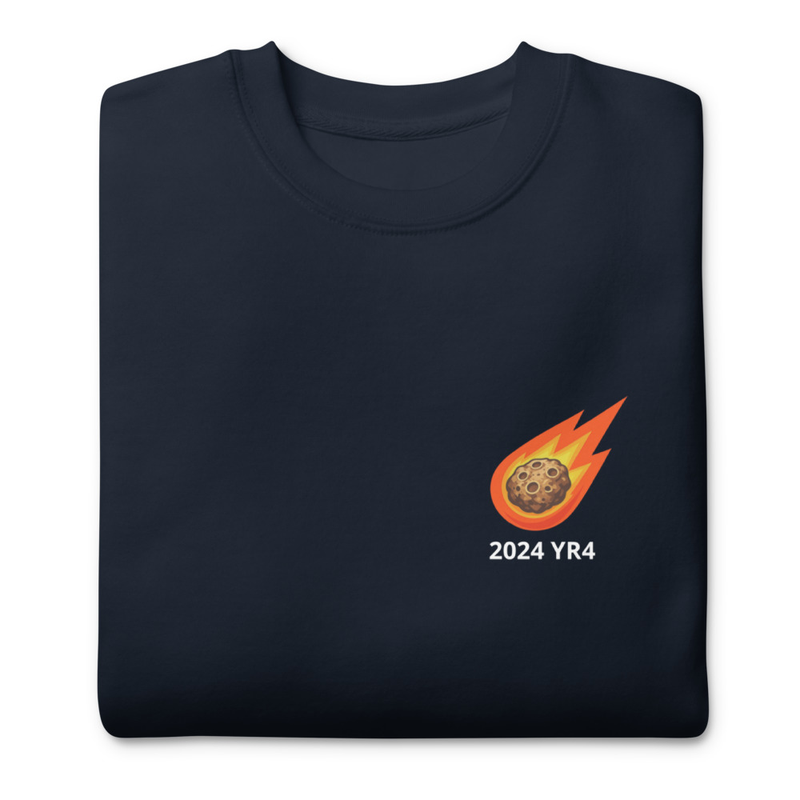 2024 YR4 Unisex Premium Sweatshirt