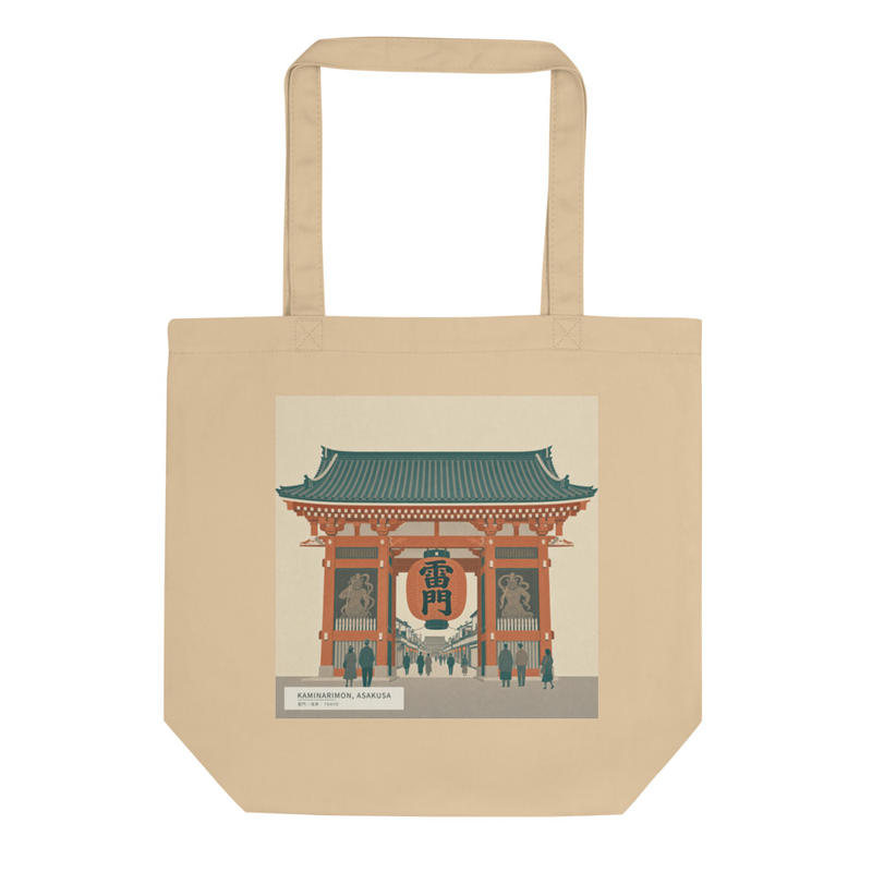 Kaminarimon, Asakusa(雷門・浅草)のトートバッグ
