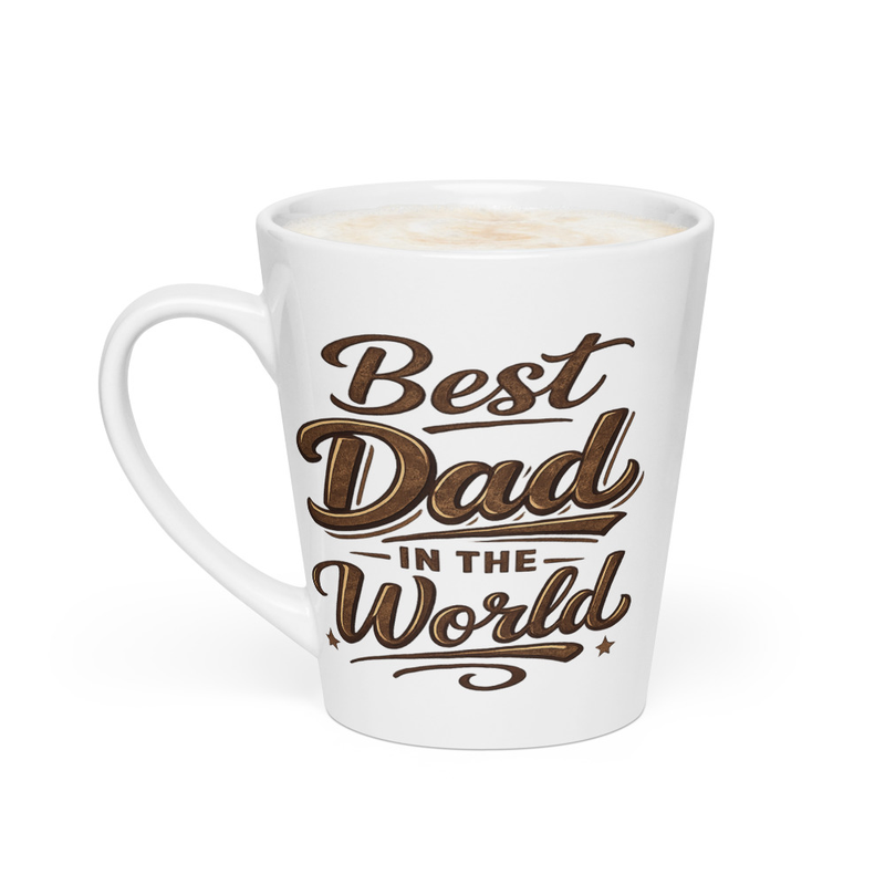 Best Dad Latte mug