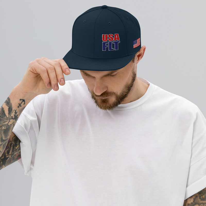 USA FLT Snapback Hat