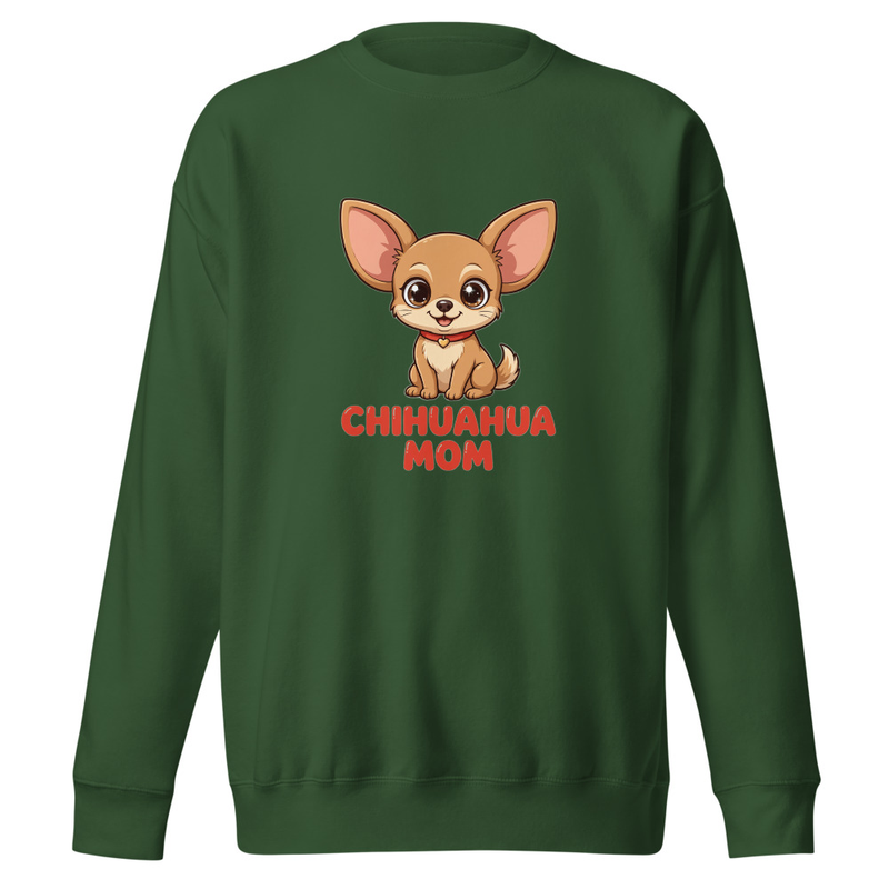 Unisex Premium Sweatshirt Chihuahua Mom – view 8