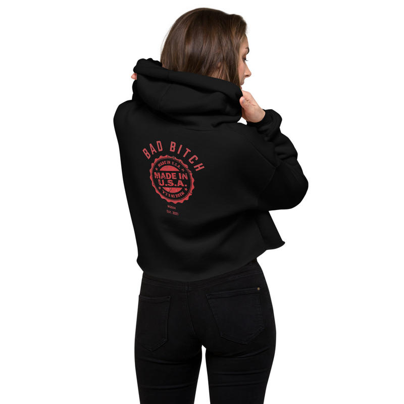Total Bitch - WGOAA Crop Hoodie