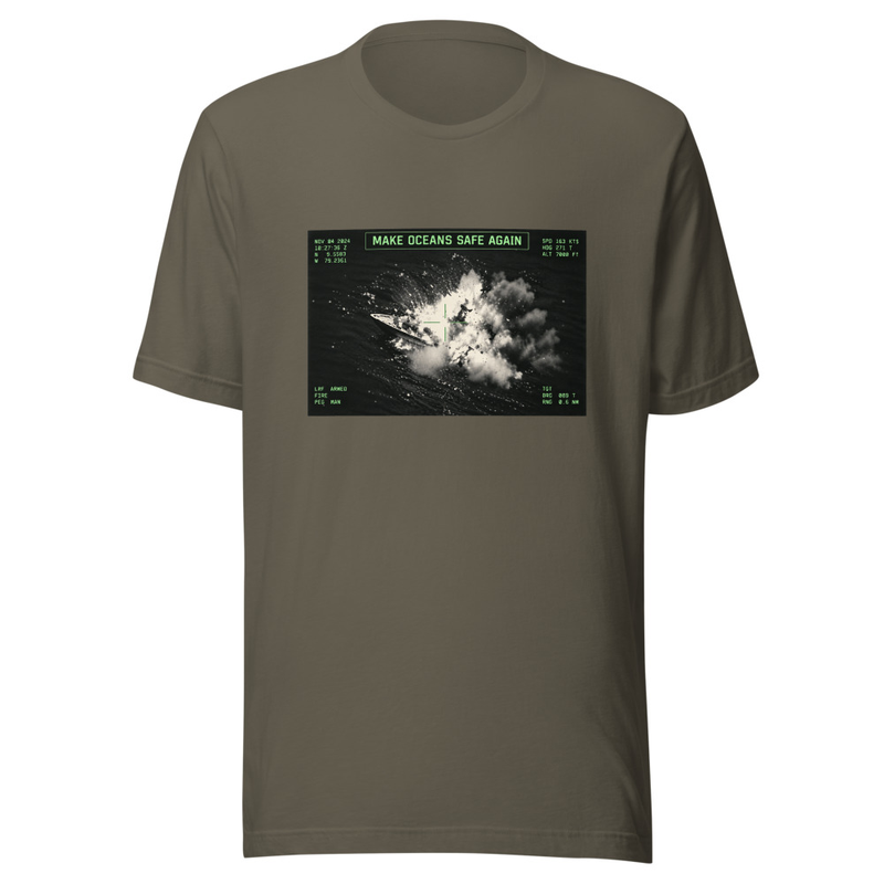 Make Oceans Safe Again Unisex T-Shirt