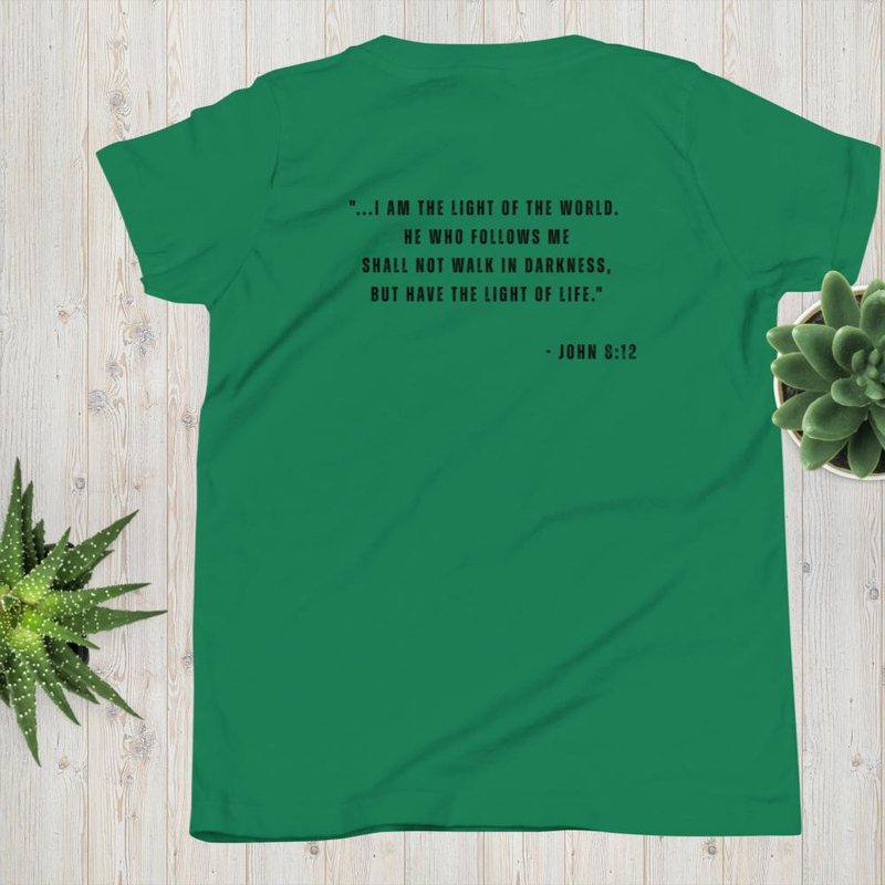 Follow Me - Youth Short Sleeve T-Shirt Lighter colors