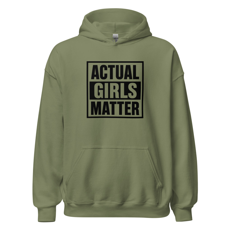 "Actual Girls Matter" Actual Girls Hoodie - for Men