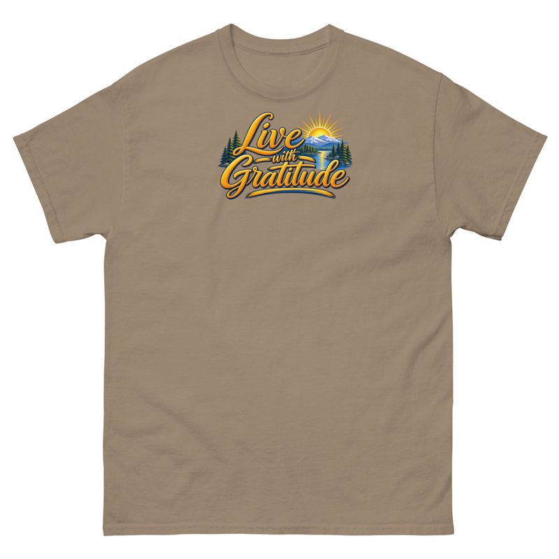 Live with Gratitude Unisex classic tee