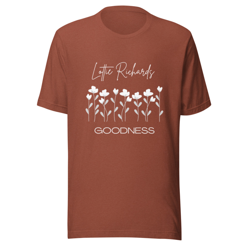 Goodness (front) t-shirt