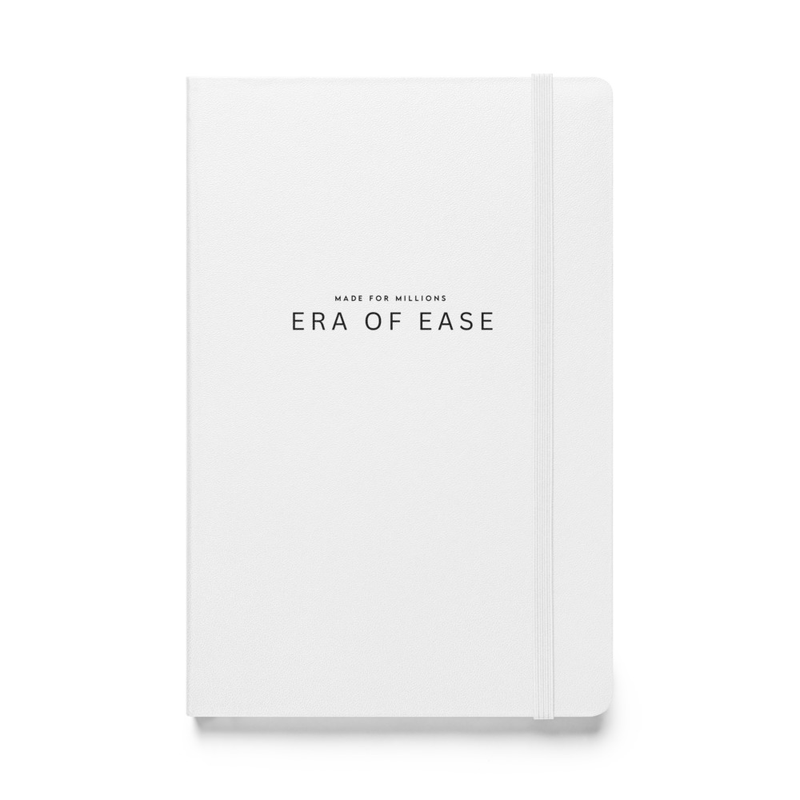 THIS is my Era of Ease journal white – 5.5″×8.5″, White