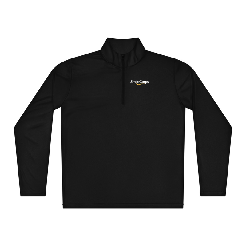 SmileCorps™ Founder Edition Quarter-Zip | 1776–2026 – S, Black