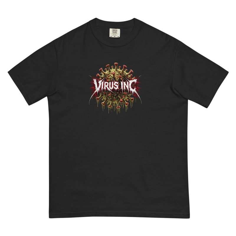 Virus Inc Angels & Demons Album Unisex garment-dyed heavyweight t-shirt
