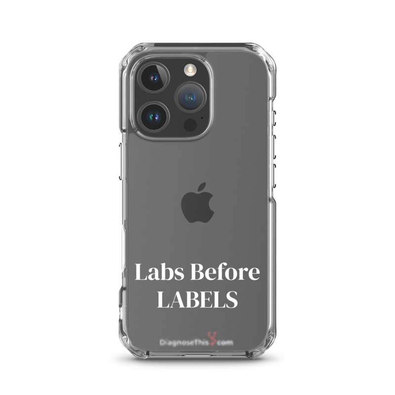 iPhone®  Labs before labels.  – iPhone 16 Pro
