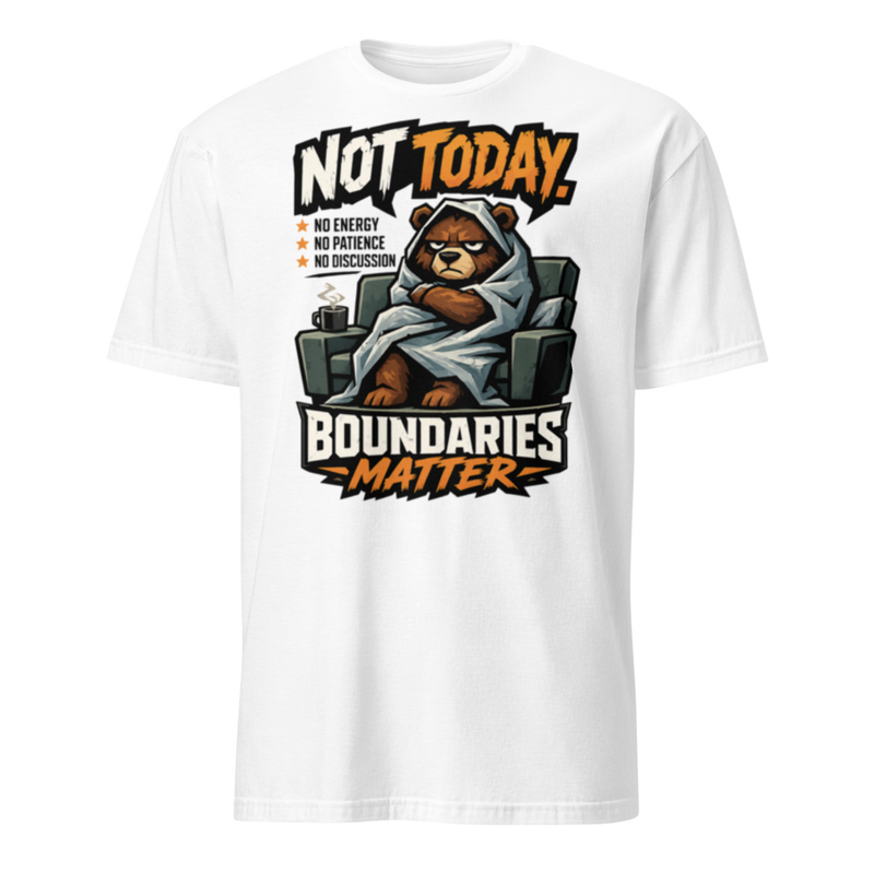 Not Today Tee – 3XL, White